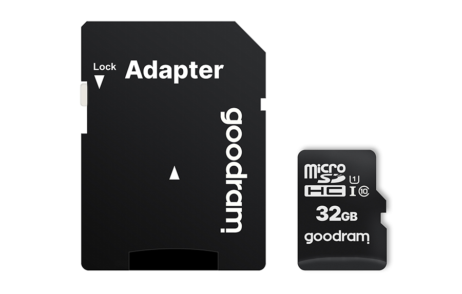 Карта пам`ятi MicroSDHC 32GB UHS-I Class 10 Goodram + SD-adapter (M1AA-0320R12)